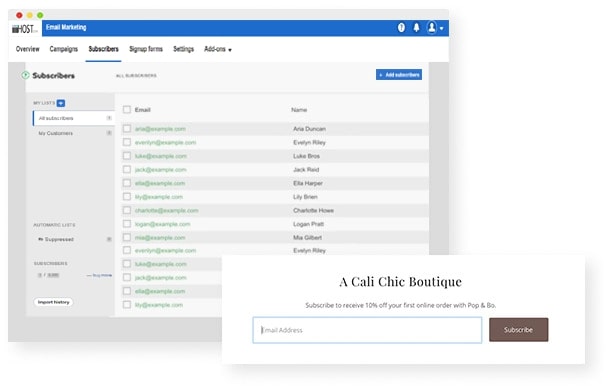 Email Marketing 3 Subscribers
